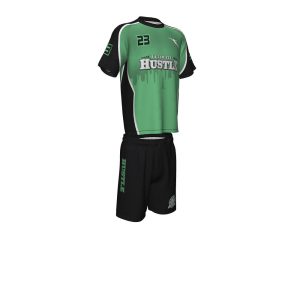 Black and Green Frisbee Uniform