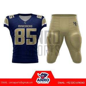 best american football uniform