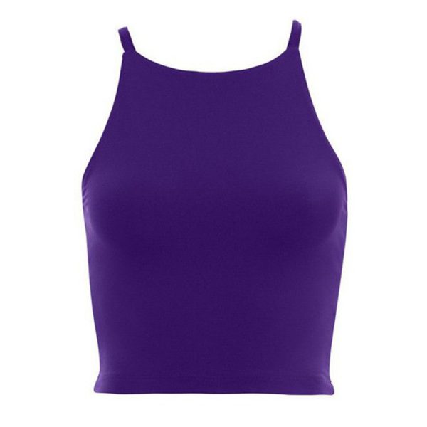 Purple Crop Top