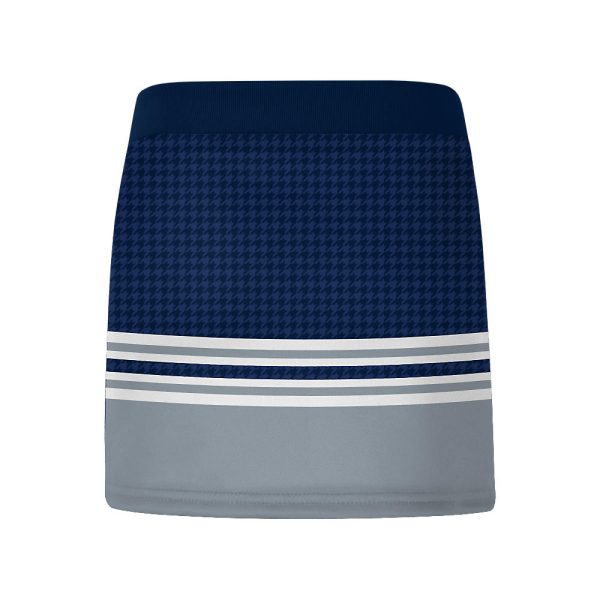 Blue and Gray Cheer V-Notch Skirt - Image 2
