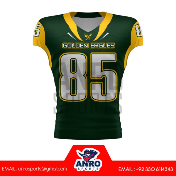 dark green american football uniform - Image 2