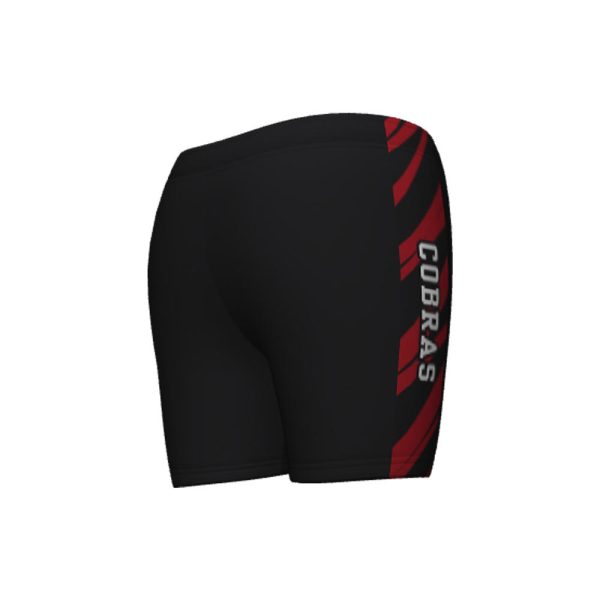 Black Volleyball Shorts - Image 2