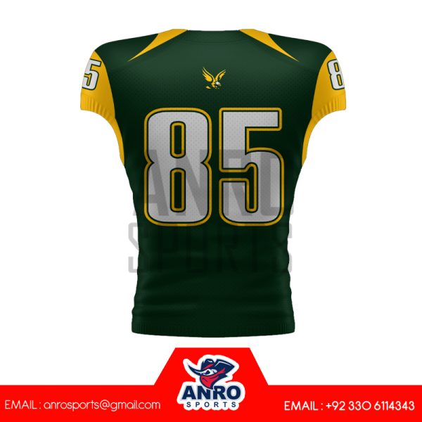 dark green american football uniform - Image 5