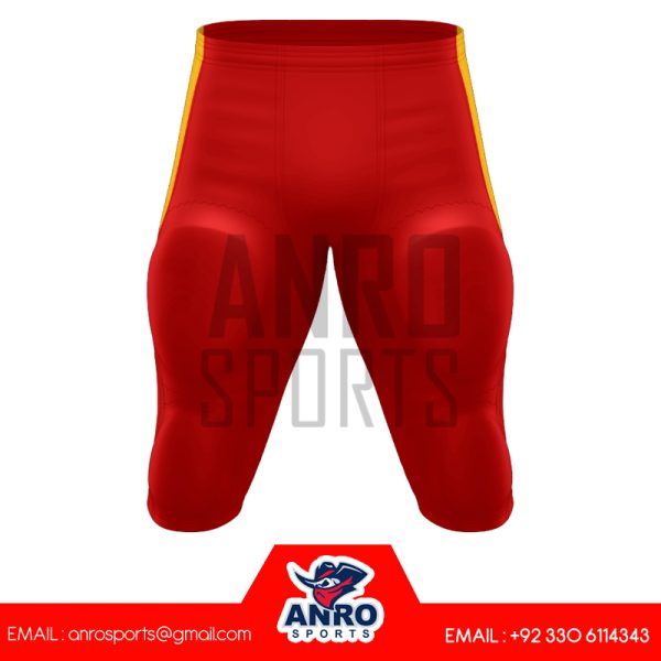 red american football uniform - Image 4