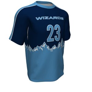 Blue Short Sleeve Shirt