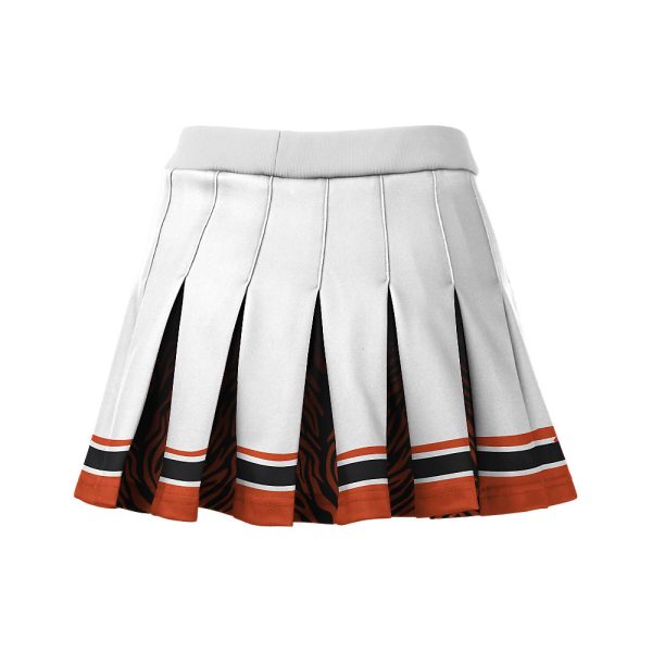 White Cheer Pleated Skirt - Image 4