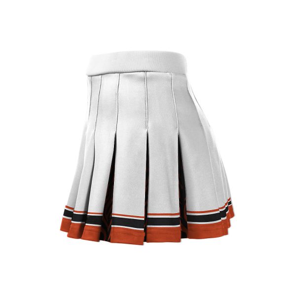 White Cheer Pleated Skirt - Image 2