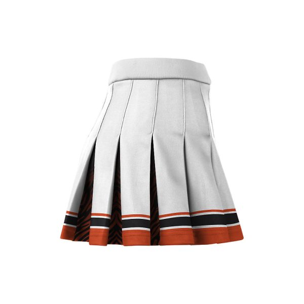 White Cheer Pleated Skirt - Image 3
