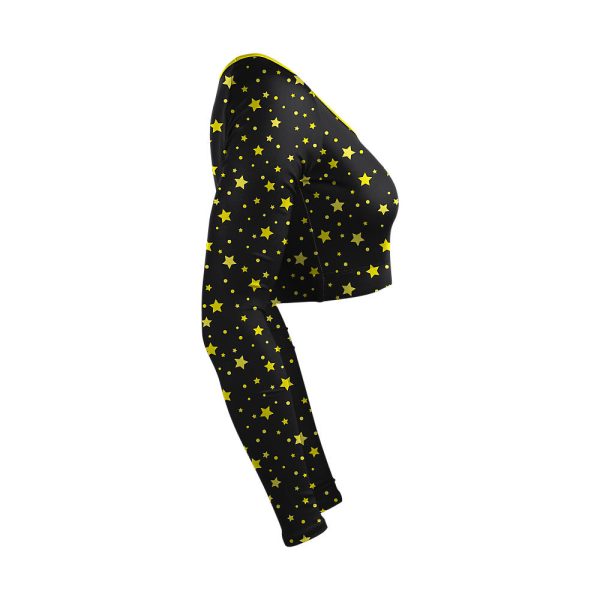 Black and Yellow Cheer V-Neck Bodyliner - Image 4