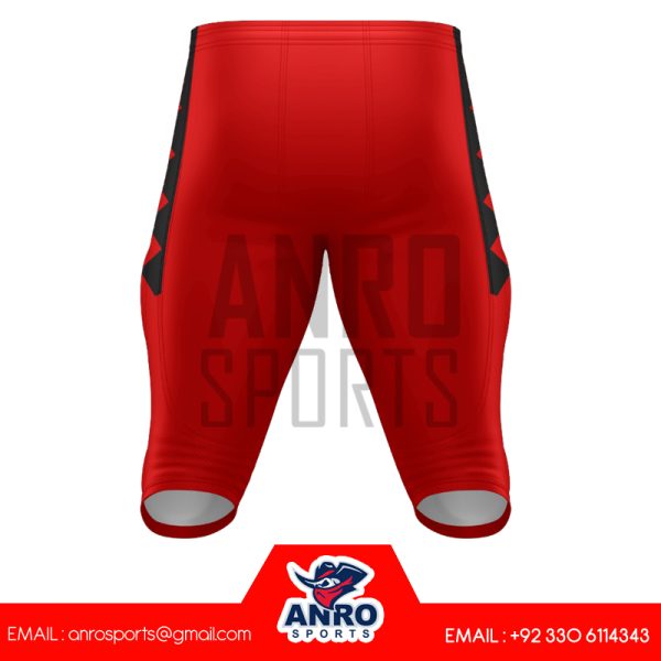 red american football uniform - Image 3