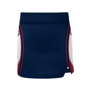 Blue and white Cheer V-Notch Skirt