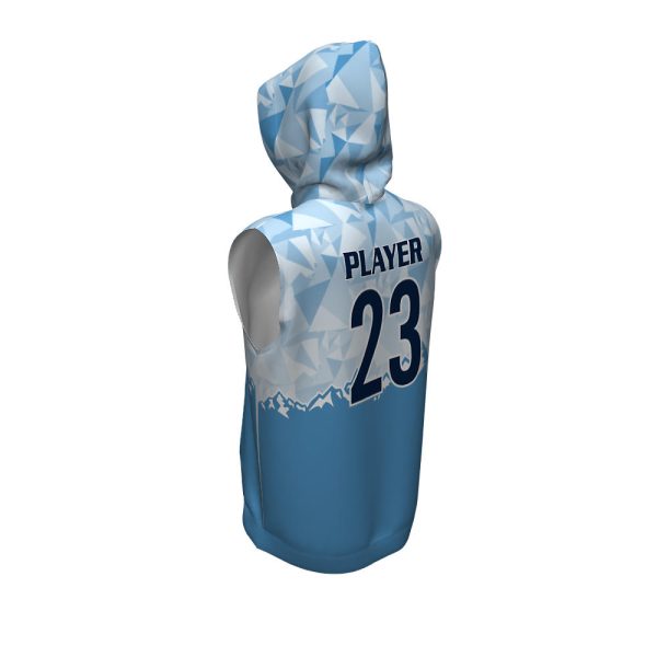 Men's Sleeveless Hoodie - Image 4