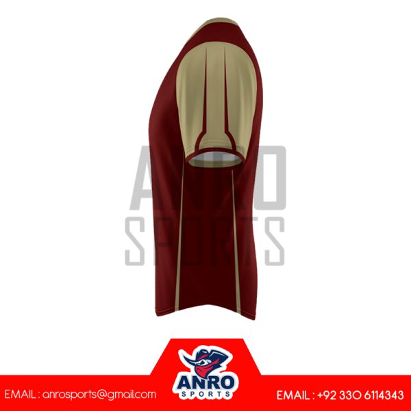 Custom Baseball V Neck Jersey - Image 2