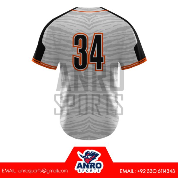 Best Baseball 2 Button Jersey - Image 4