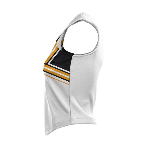 White and Yellow Cheer Modified Shell - Image 3