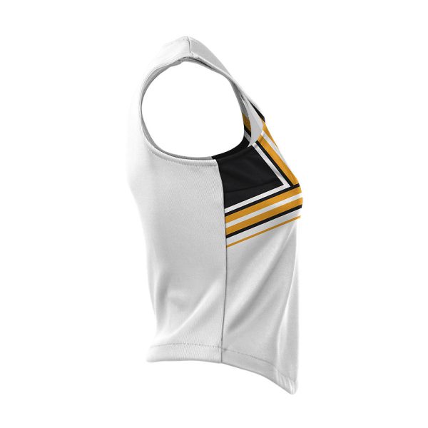 White and Yellow Cheer Modified Shell - Image 4