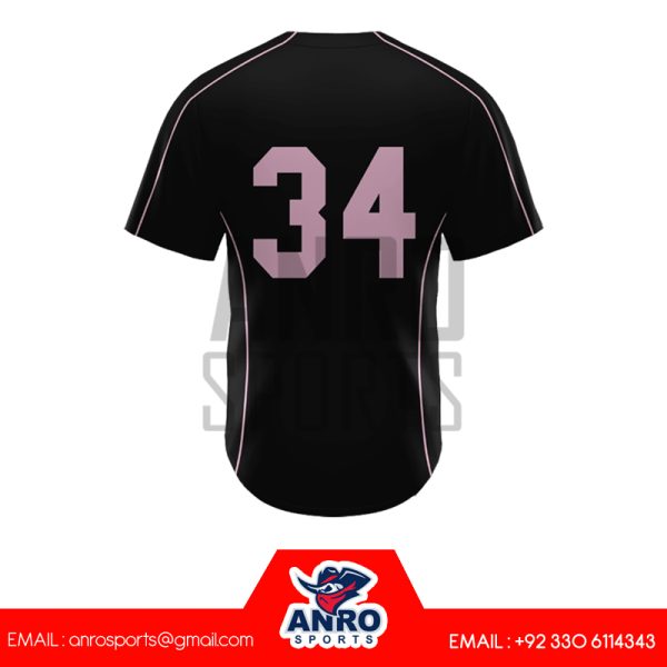 full button baseball jersey - Image 4