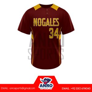 Baseball 2 button jersey