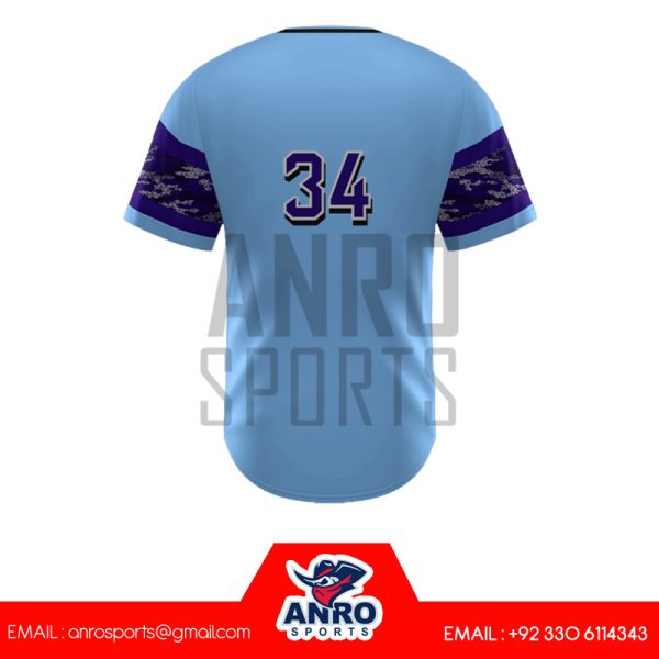 Custom Baseball Crew Neck Jersey - Image 4
