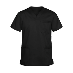 Black Scrub with Pockets