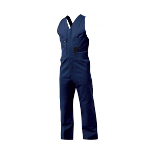 Sleeveless Overall with Double Front Pockets