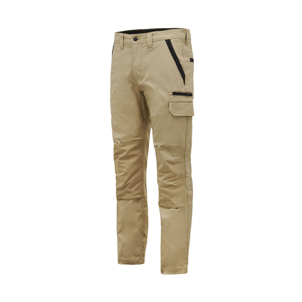 Khaaki Flexible Trouser with Padded Knees