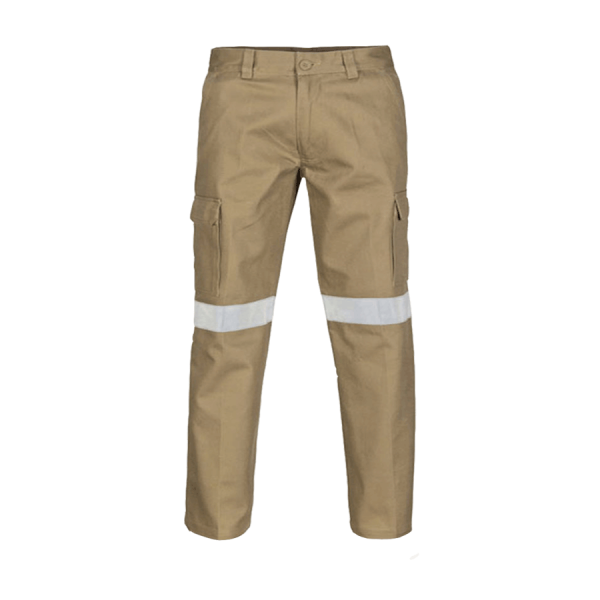 Khaaki Cargo Trouser with Knee Reflectors