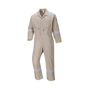 Comfy Cotton Coverall with Reflective Tape