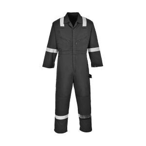 Hi-Vis Coverall with Padded Knees