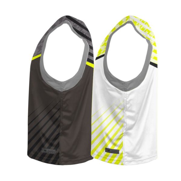Black and Yellow Reversible Lacrosse Practice Jerseys - Image 3