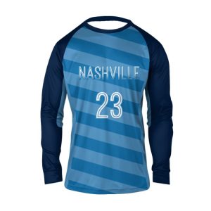 Blue Soccer Goal Keeper Jerseys