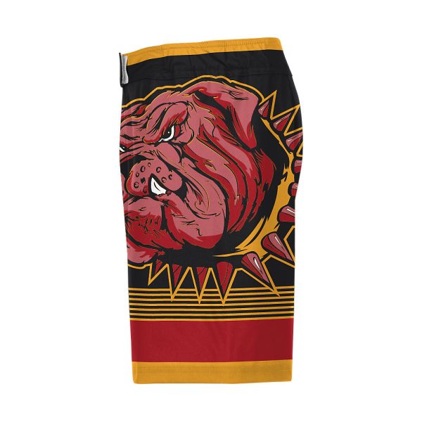 black wrestling fight shorts - Image 3