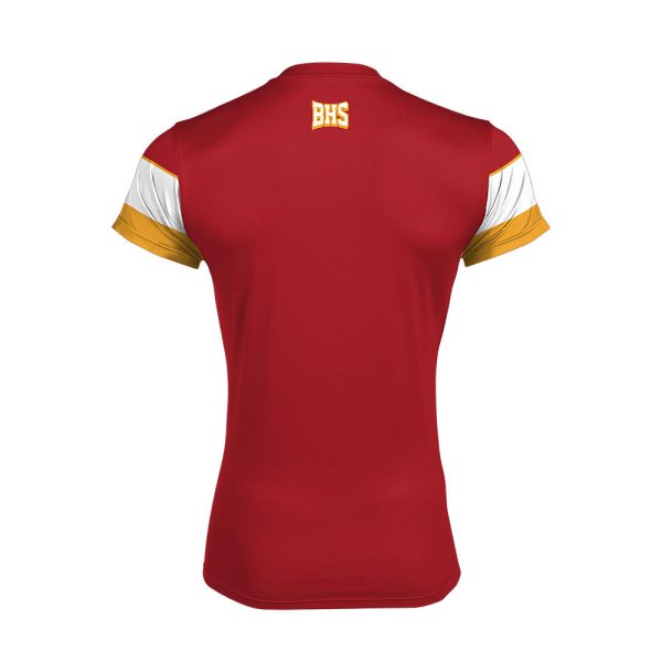 red wrestling compression shirt - Image 2