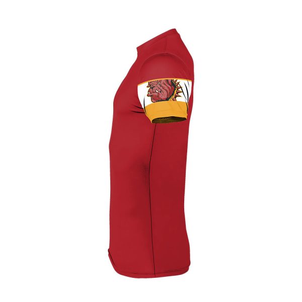 red wrestling compression shirt - Image 3