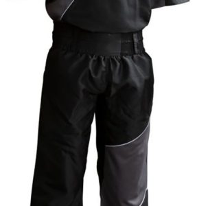 black kick boxing uniform