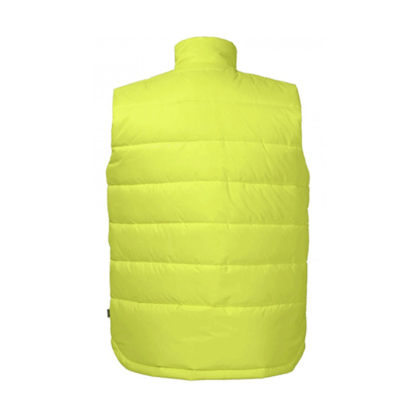 Black and Yellow Insulated Vest - Image 2