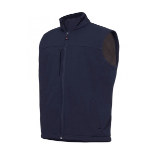 Soft Shell Vest with Vertical Pocket