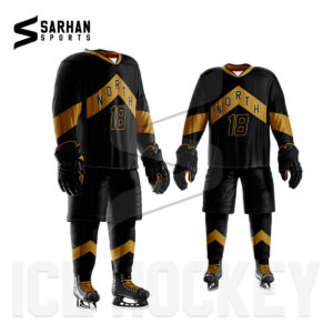 Black Ice Hockey Uniform