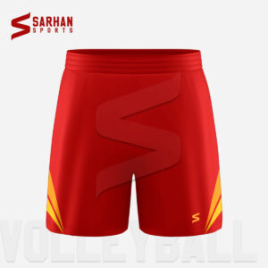 Red Volleyball Shorts