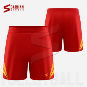 Red Volleyball Shorts
