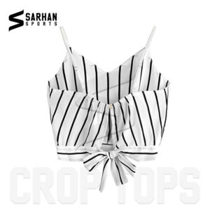 White Crop Top​