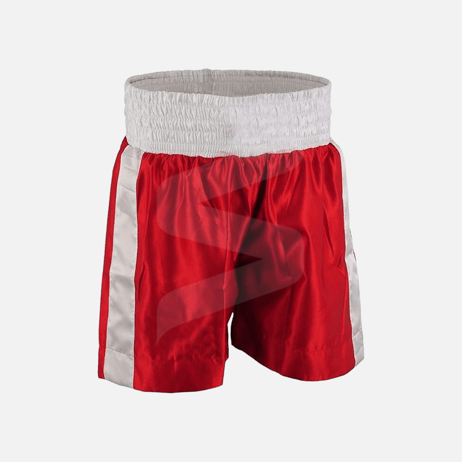 Boxing shorts with elastic waistband