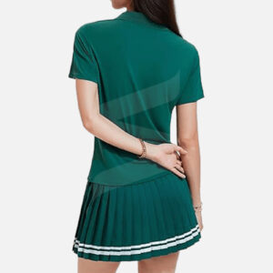 Green tennis uniform